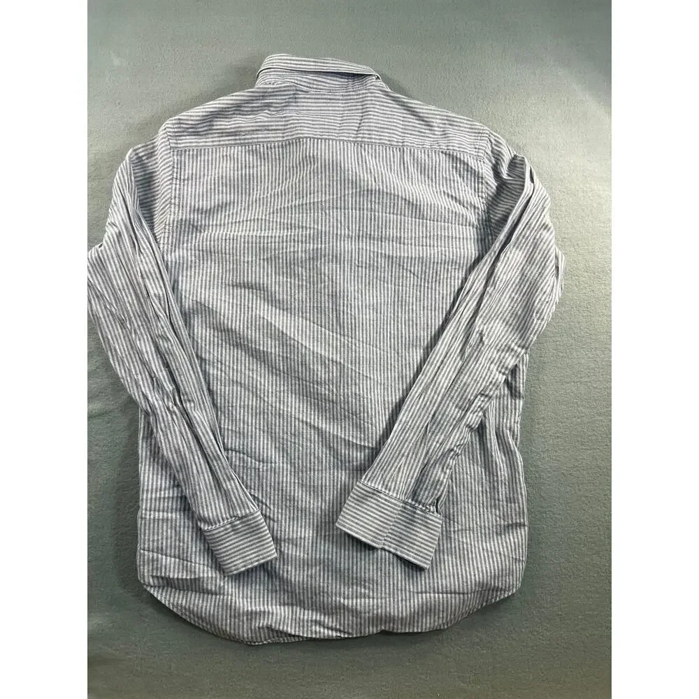 Banana Republic Dress Shirt Men's Classic Fit Striped SIZE Medium